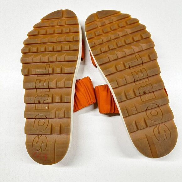 Sorel Roaming Sandal Orange Slides  Womens Size 10 - Picture 10 of 11